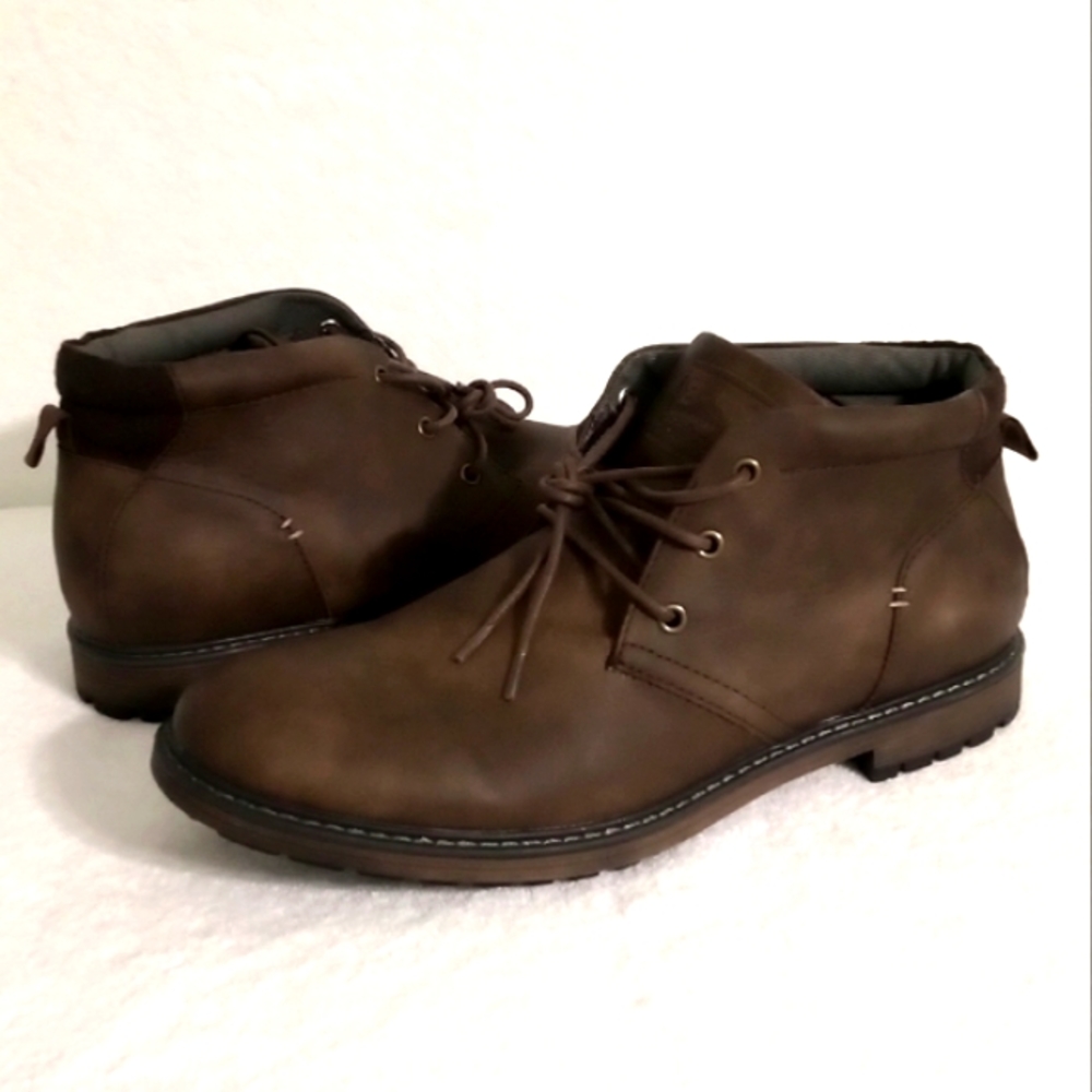 BULLBOXER BOAT SHOES MEN | B-52 BY BULLBOXER | SIZE 12 ando 13| BROWN COLOR.